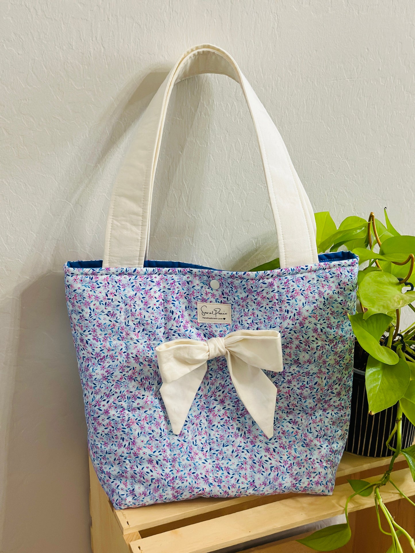 "Violet Mae" Coquette Everyday Tote Bag/Wallet Bundle