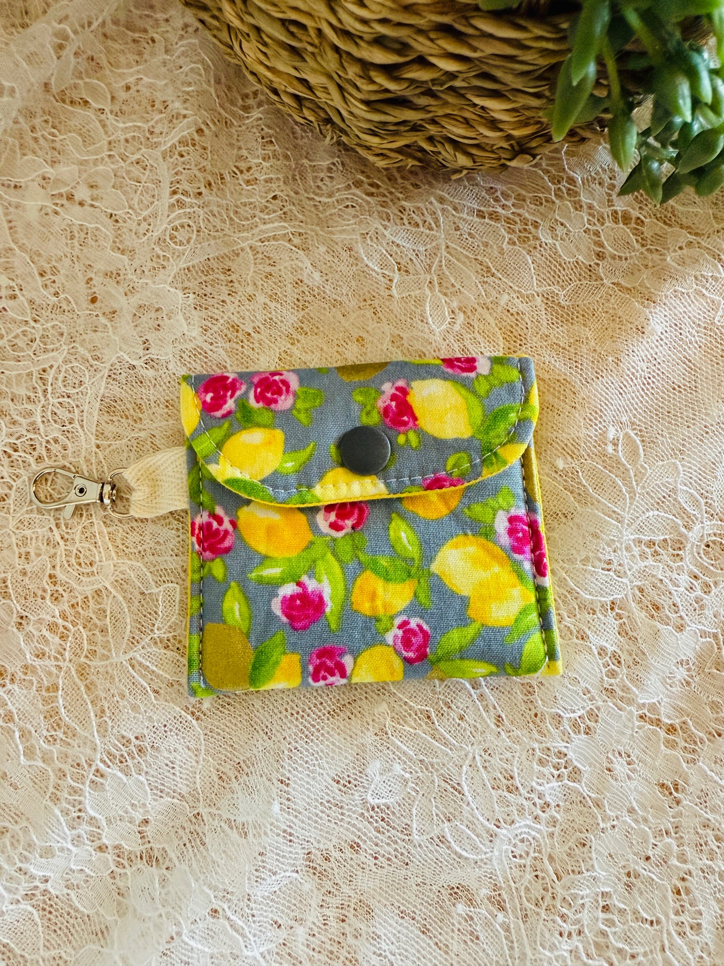 Earbud Holder with Clasp