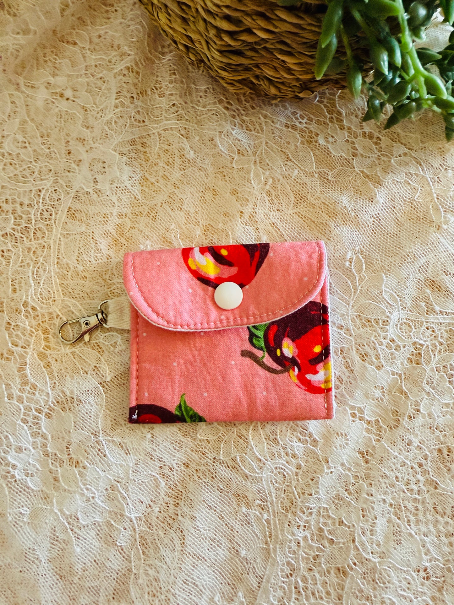 Earbud Holder with Clasp