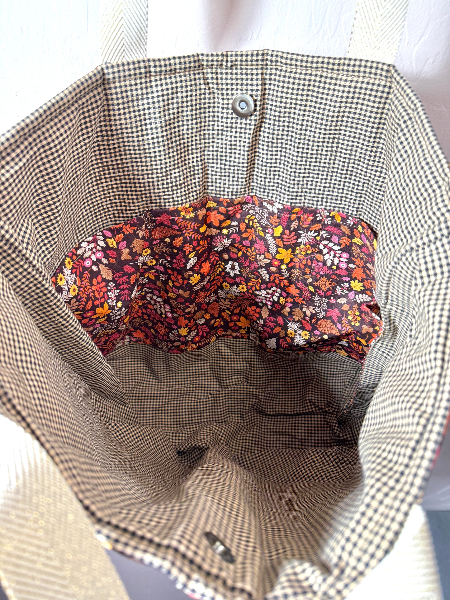 Fall Leaves Oversized Tote Bag