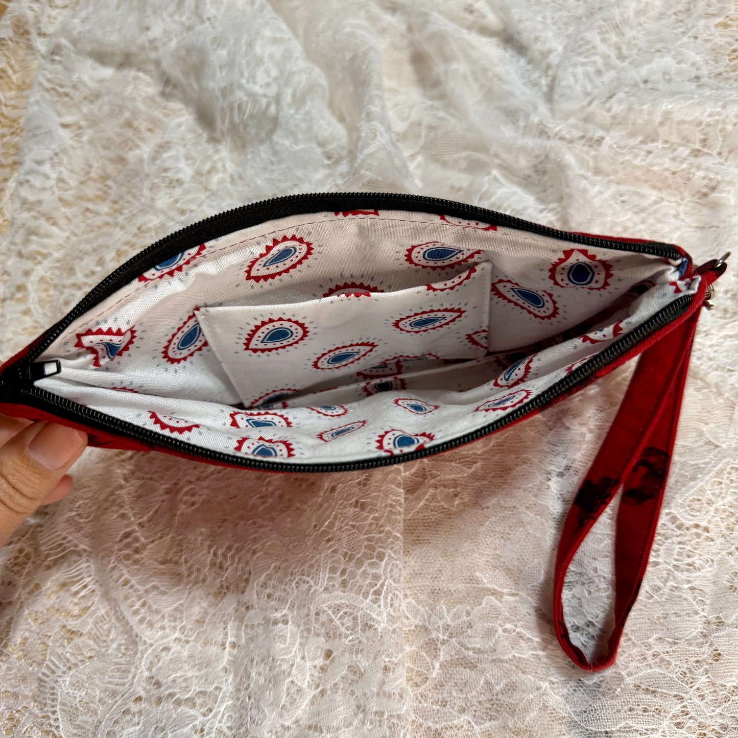 Cell Phone Clutch Wallets - Red Cowboy