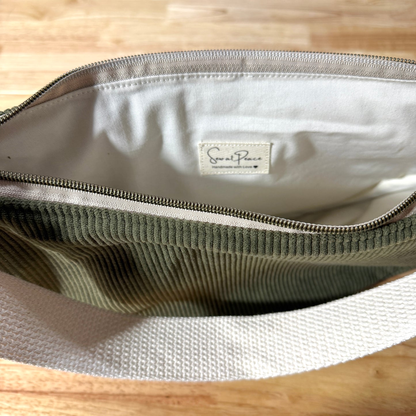 Crescent Bag - Olive Corduroy