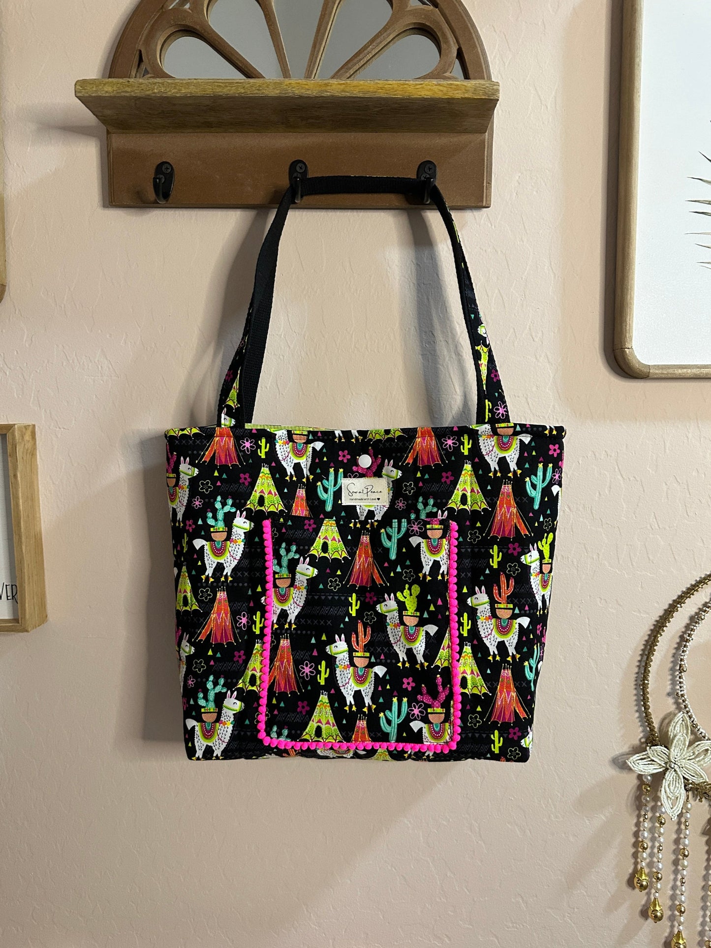 Llama Tote Bag