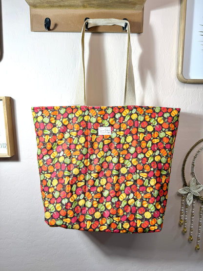 Pumpkins and Gourds Oversized Tote Bag