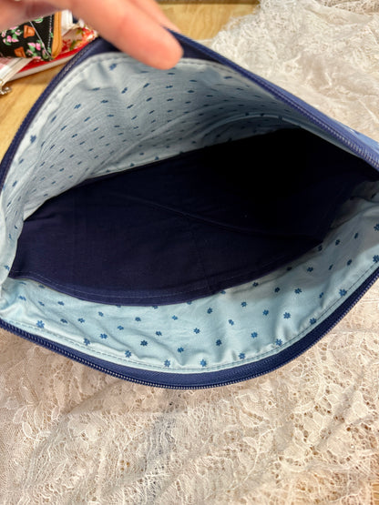 Tablet/iPAD Sleeve - Dusty Blue Floral