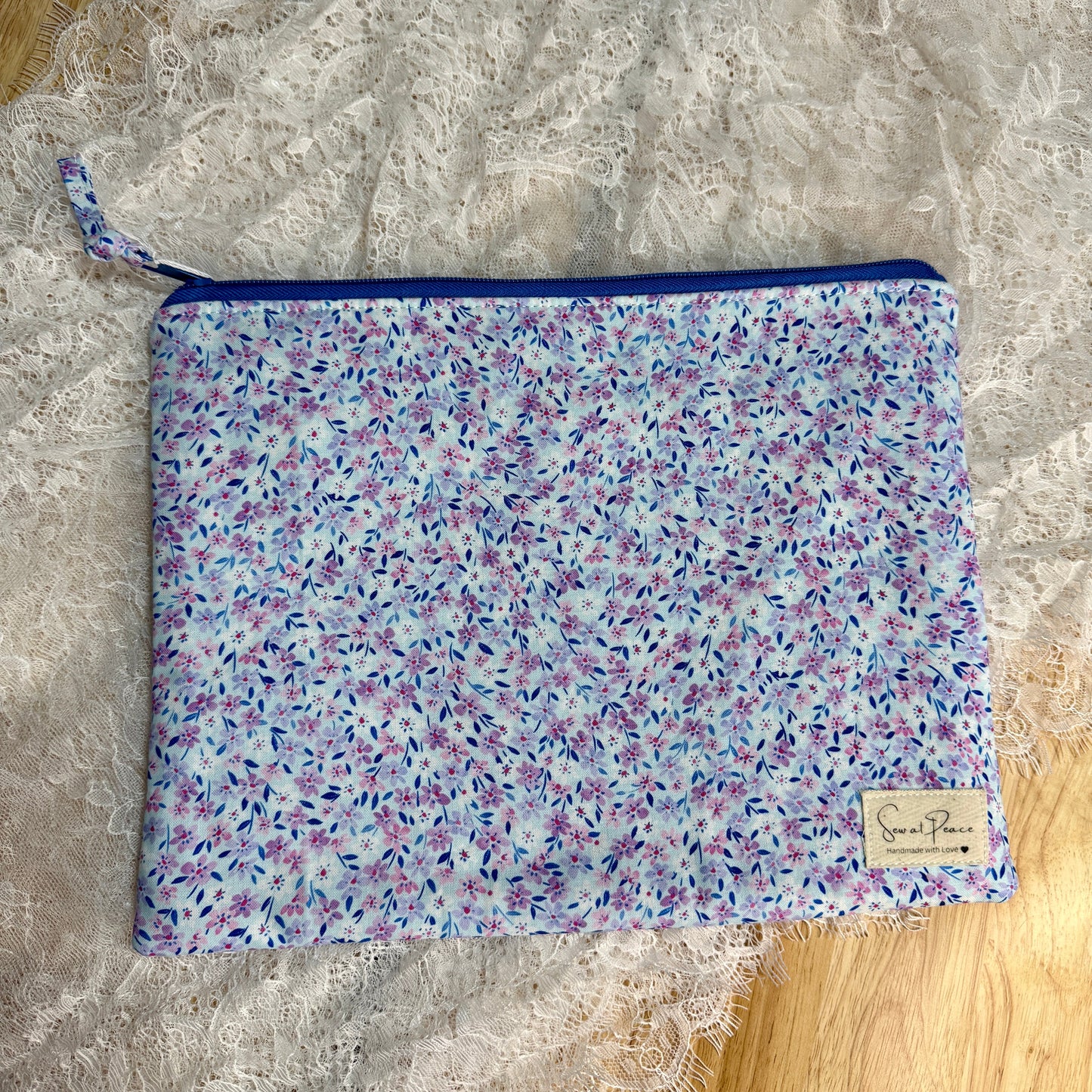 Tablet/iPAD Sleeve - Purple Wildflower