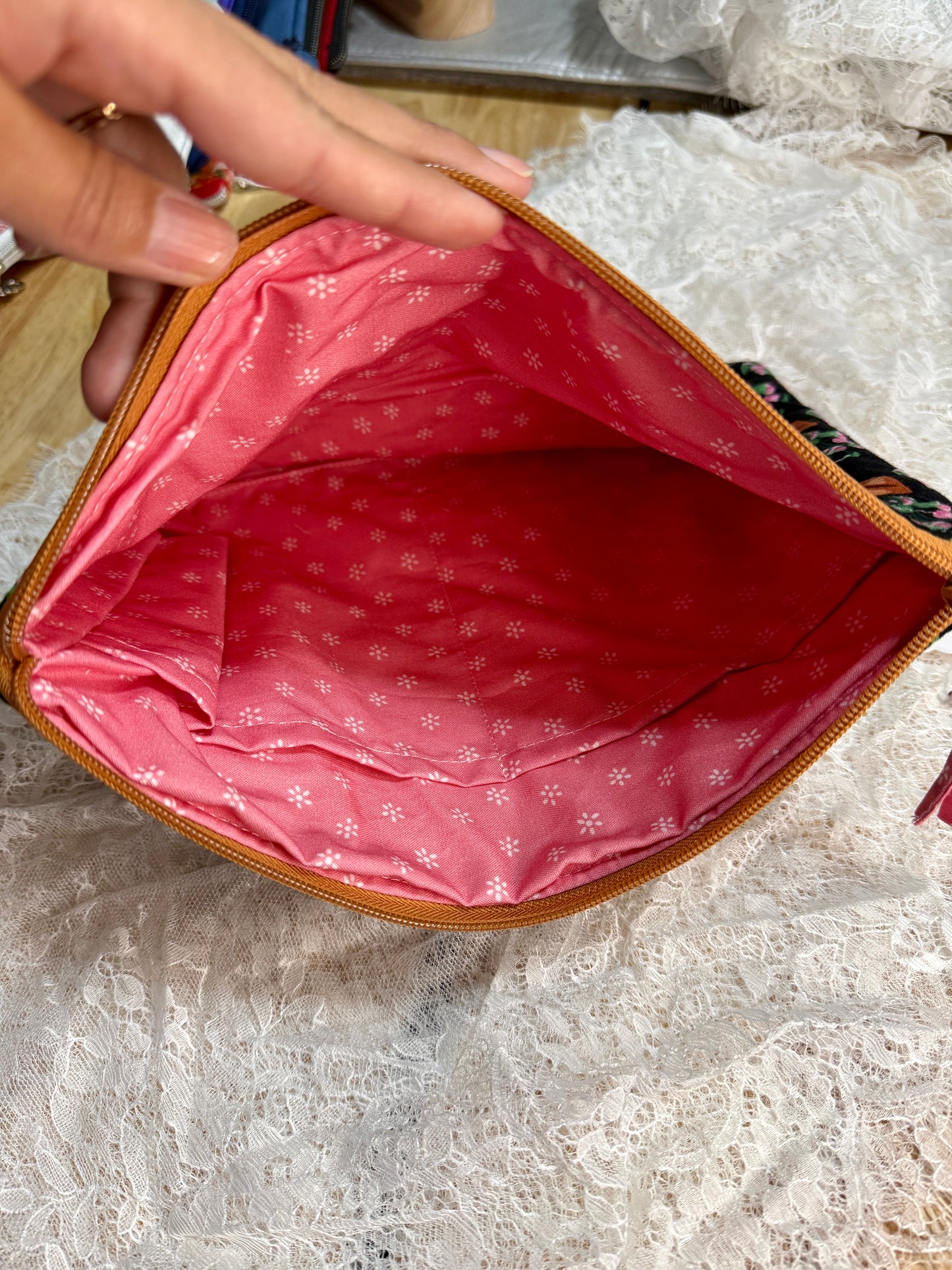 Tablet/iPAD Sleeve - Pink Plant