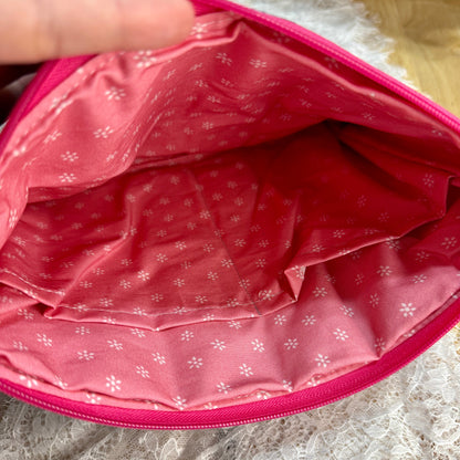 Tablet/iPAD Sleeve - Navy/Pink Floral