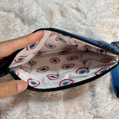 Cell Phone Clutch Wallets - Blue Cowboy