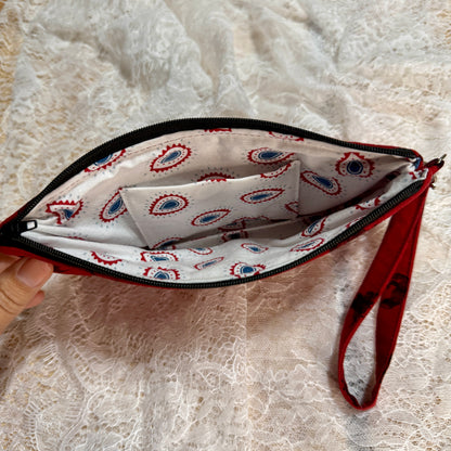 Cell Phone Clutch Wallets - Red Cowboy