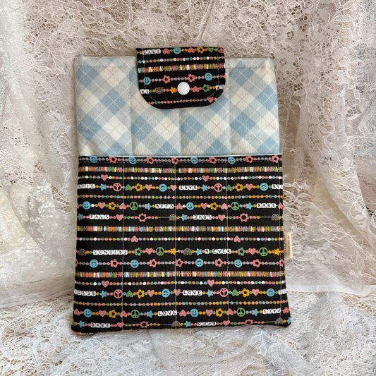 Book Sleeve with Pocket & Snap - BFFS