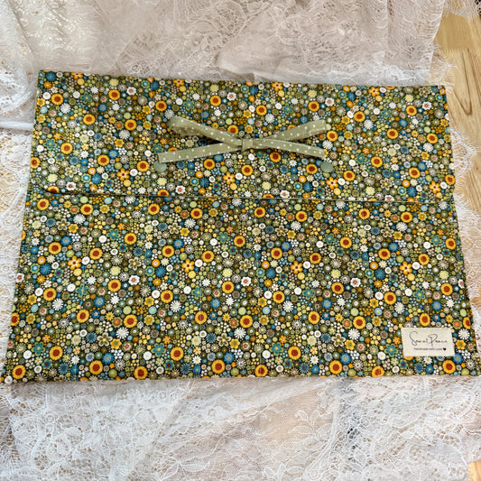 Laptop Sleeve - Hippie Green Floral