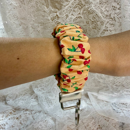Scrunchy Wristlet - Cherry Sherbet