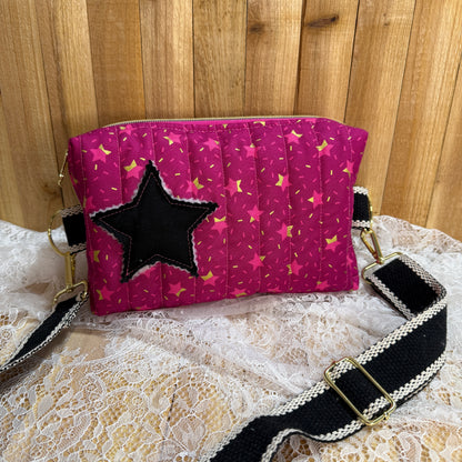 Belt Bag - Fuschia Star