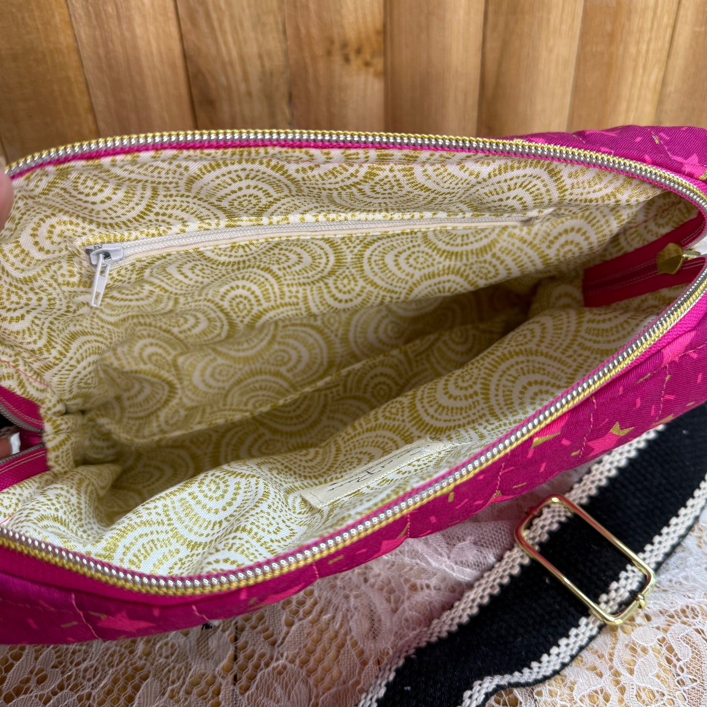 Belt Bag - Fuschia Star