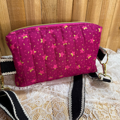 Belt Bag - Fuschia Star