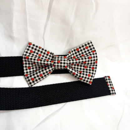 Bow Belt -Strawberry Picnic