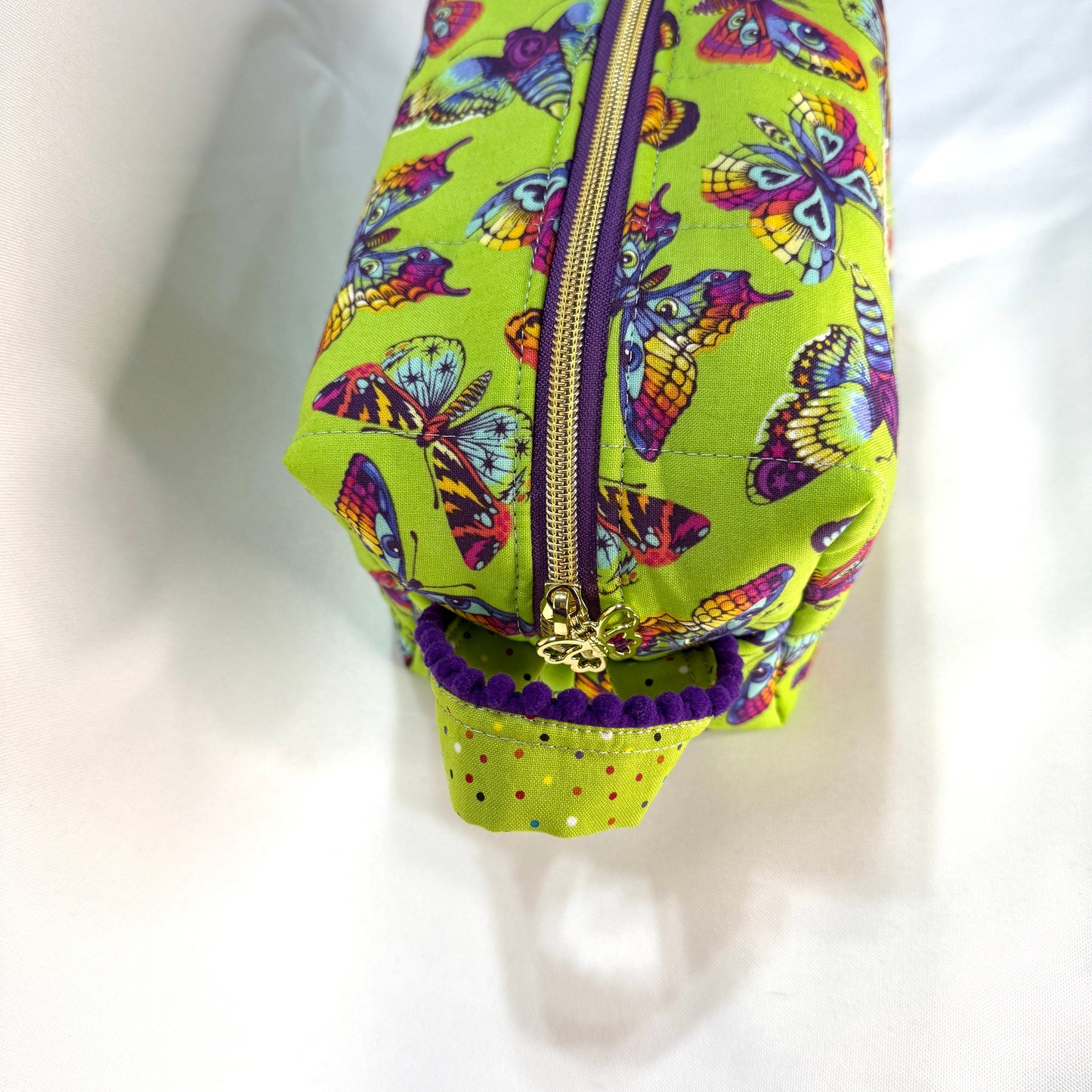 Makeup Bag/Boxy Pouches - Butterflies and Moths