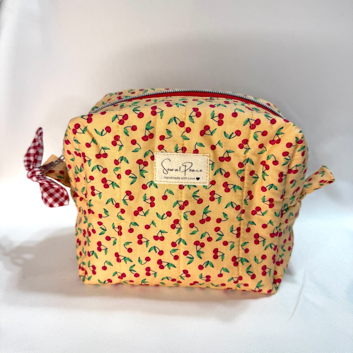 Makeup Bag/Boxy Pouches - Cherry Sherbet *Trial Bag*