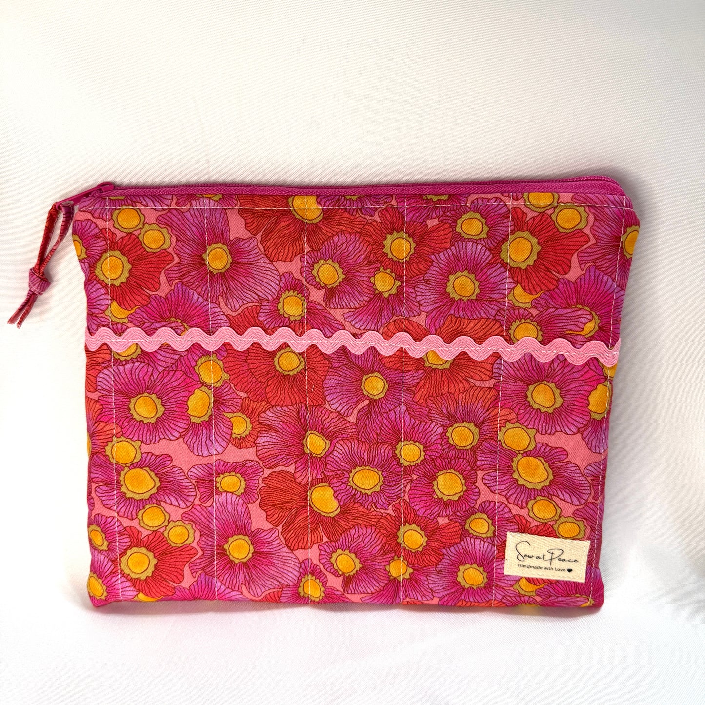 Tablet/iPAD Sleeve - Multi-Pink Floral