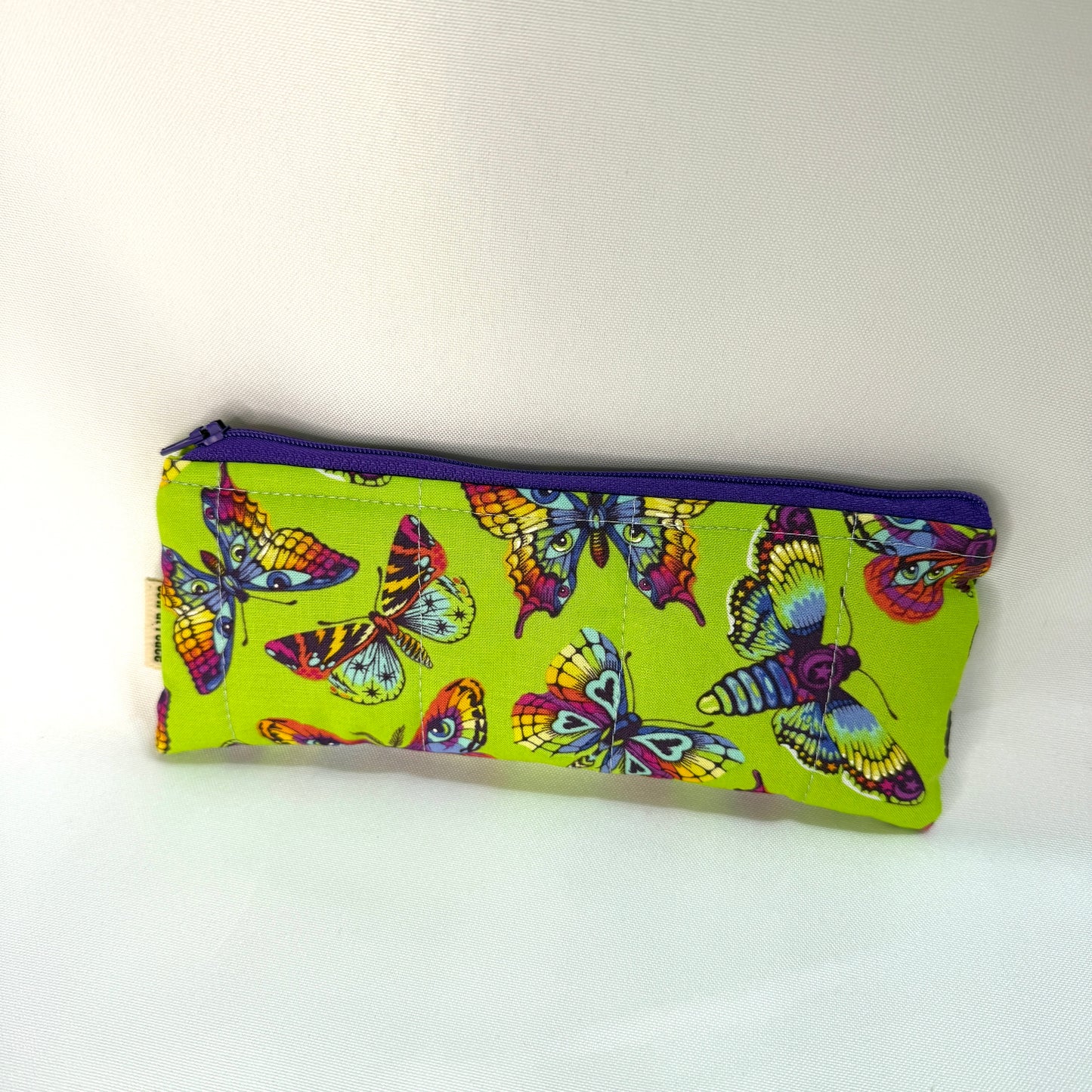 Pencil Case/Flat Pouch - Butterflies & Moths