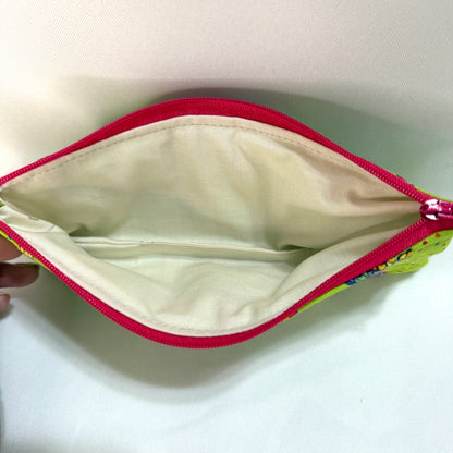 Pencil Case/Flat Pouch - Butterflies & Moths Patchwork
