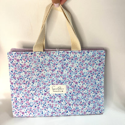 Bible Cover -Purple Wildflower