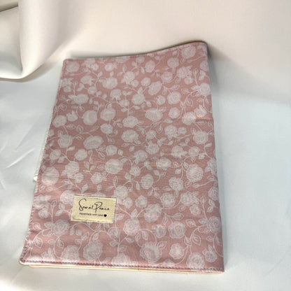 Bible Cover -Pink Rose