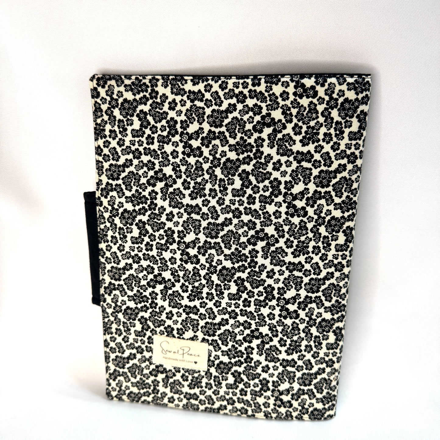 Bible Cover -Black Floral