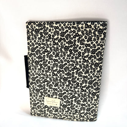Bible Cover -Black Floral