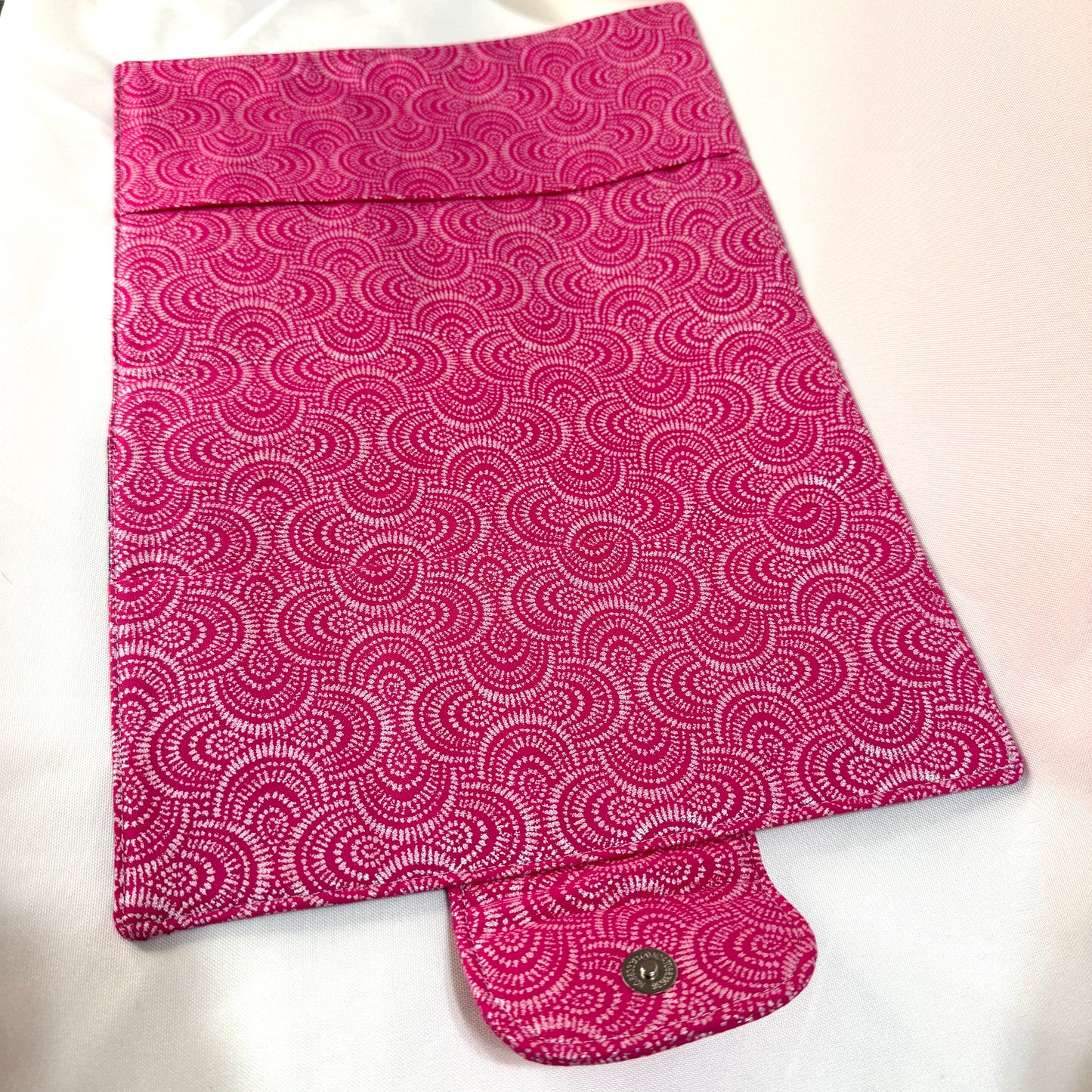 Bible Cover -Navy/Pink Floral