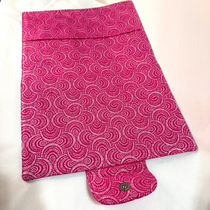 Bible Cover -Navy/Pink Floral