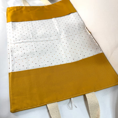 Bible Cover - Gold Floral **Study Bible Size**