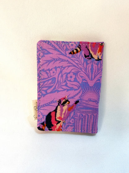 Card Wallet with elastic closure