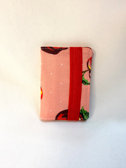 Card Wallet with elastic closure